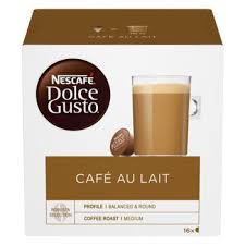 Coffee Capsules AROMA GOLD Cafe Au Lait, 160g